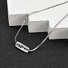 304 Stainless Steel Serpentine Chain Necklaces NJEW-K255-33P-2