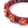 (Jewelry Parties Factory Sale)Tile Elastic Bracelets BJEW-K004-13-3