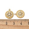 304 Stainless Steel Rhinestone Pendants STAS-Z122-44G-3