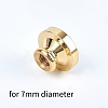 Wax Seal Brass Stamp Head AJEW-WH0209-063-3