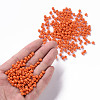 Baking Paint Glass Seed Beads SEED-US0003-3mm-K4-4