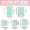 50Pcs 5 Styles Macaron Color Plastic Yin-yang Resealable Bags OPP-TADJ0001-03B-3