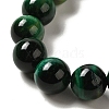 Dyed Natural Tiger Eye Beads Strands G-G102-A01-04-6