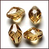 Imitation Austrian Crystal Beads SWAR-F054-9x6mm-28-1