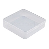 Plastic Bead Containers with Hinged Lid CON-Z007-08C-1