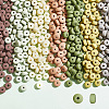 ARRICRAFT 7 Strands 7 Colors Handmade Polymer Clay Beads Strands CLAY-AR0001-34-4