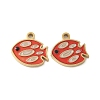 304 Stainless Steel Enamel Charms STAS-L022-166G-02-1