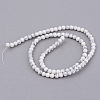 Synthetic Howlite Beads Strands X-G-Q462-6mm-26-1-2