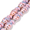Synthetic Turquoise Beads Strands TURQ-F019-01J-2