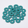 Handmade Polymer Clay Heishi Beads X-CLAY-R067-8.0mm-07-2