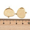 304 Stainless Steel Cabochon Connector Settings STAS-A194-04C-G-3