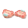 Cute Cartoon Animal Opaque Resin Cabochons RESI-C034-05A-2