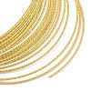 Textured Iron Beading Wire for Wire Wrap DIY Jewelry Making MW-L001-01C-G-2