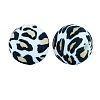 Silicone Beads Loose Silicone Beads Kit Leopard Print Silicone Beads for Keychain Making Bracelet Necklace FIND-SZC0014-167-1