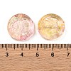 370Pcs Two Tone Transparent Acrylic Beads MACR-K359-27C-3