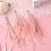 Ostrich Feather Tassel Big Pendant Decorations FIND-S302-08D-4