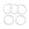 Natural Selenite Beaded Stretch Bracelets for Women BJEW-F481-01B-1