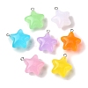 Luminous Transparent Acrylic Pendants SACR-P032-02P-2