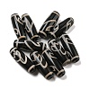 Tibetan Style dZi Beads Strands G-P526-B01-1