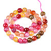Natural Agate Beads Strands X-G-N326-100A-04-2