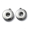 Alloy Hang Snap Base Pendant FIND-WH0110-280B-2