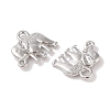 Vintage Elephant Charms PALLOY-ZN-47017-N-FF-2