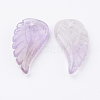 Natural Amethyst Pendants X-G-E435-B-10-2