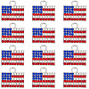 SUNNYCLUE 18Pcs Independence Day Alloy Pendants ENAM-SC0004-45-1