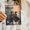 Retro Gentleman & Lady Carbon Steel Cutting Dies Stencils DIY-WH0309-3072-7