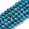 Synthetic Turquoise Beads Strands G-L605-G01-01A-1