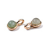 Natural Prehnite Charms G-N326-141C-4