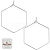 40Pcs Brass Earring Hooks STAS-BBC0016-25S-02-1