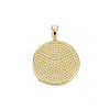 Brass Enamel Pendants KK-Q283-057L-NR-2