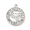 Alloy Crystal Rhinestone Pendants ALRI-C007-64P-2