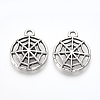 Tibetan Style Alloy Pendants TIBE-T010-30AS-RS-1