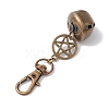 Iron Bell Pendant Decoration HJEW-JM02276-01-4