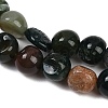 Natural Indian Agate Beads Strands G-Q060-E08-01-4