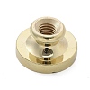 Golden Plated Round Shaped Wax Seal Brass Stamp Head STAM-S001-01G-16-2