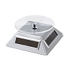 ABS Plastic 360 Degree Rotating Solar Power Battery Turntable Jewelry Display Stand ODIS-C010-01A-1