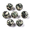 Handmade Polymer Clay Beads X-CLAY-N009-001-2