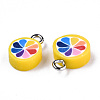 Handmade Polymer Clay Charms CLAY-T016-58-3