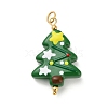 Christmas Handmade Lampwork Pendants LS-STAS-C147-03B-1