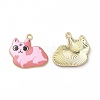 Alloy Enamel Pendants ENAM-M046-11G-F-1