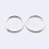 925 Sterling Silver Round Rings STER-F036-03S-0.8x5-2