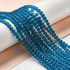 Imitate Austrian Crystal Frosted Glass Beads Strands LS-EGLA-A039-T2mm-MD01-4