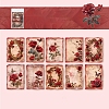 Idle Language Different Flower Material Rose Story Series Scrapbook Paper Pad Sets PW-WG6385E-04-1