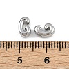 304 Stainless Steel Charms STAS-C135-03G-P-3