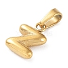 316L Surgical Stainless Steel Charms STAS-G315-01G-Z-2