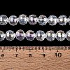 Transparent Glass Beads Strands GLAA-Q107-02A-01-4