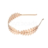 Fashionable Iron Hair Band Findings OHAR-T008-03KCG-3